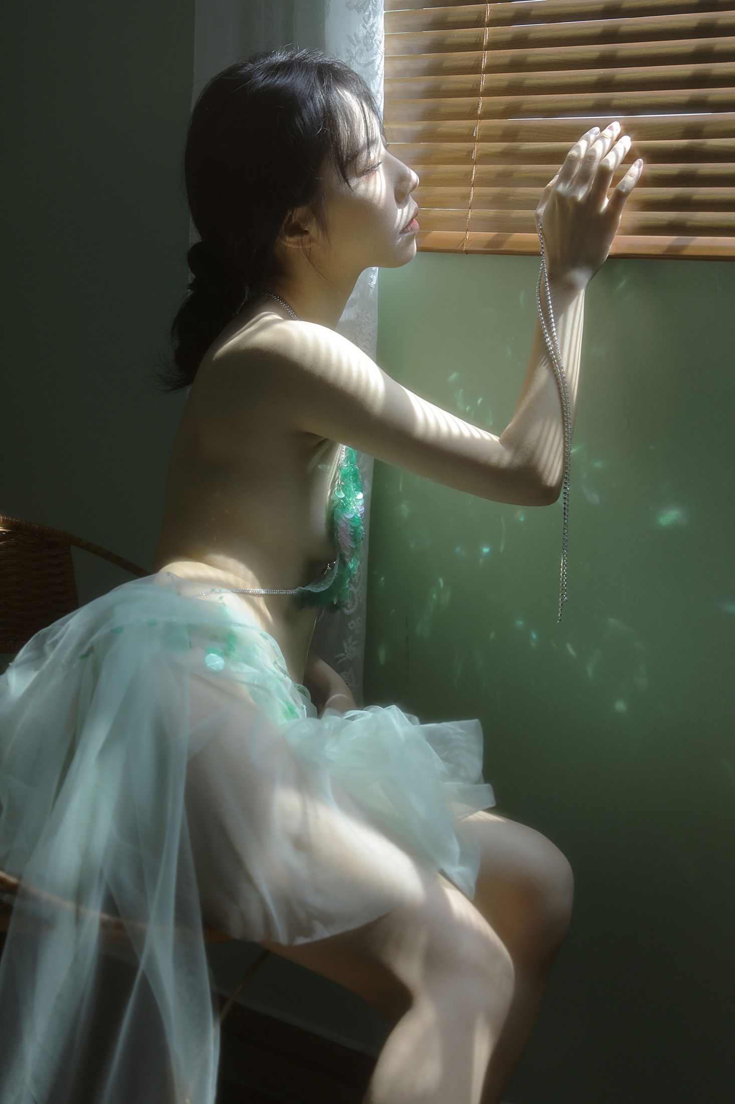 Wendy园子模特 – 《绿色》[15P]